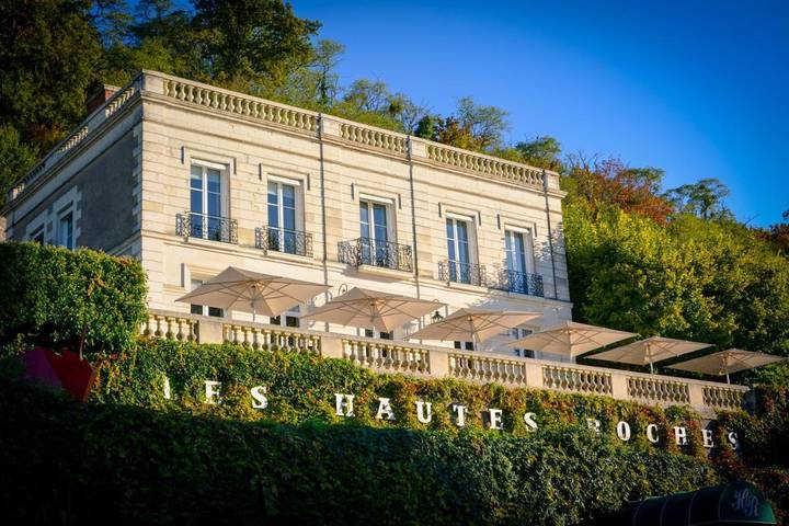 Hôtel pour 2 personnes, avec Terrasse ainsi que Jardin et Piscine à Rochecorbon