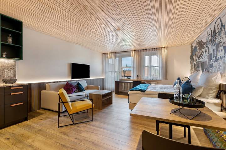 Hel lejlighed, Apartment 'Ferienwohnung Holzapfel' with Balcony and Wi-Fi in Dunningen, Verwaltungsgemeinschaft Dunningen