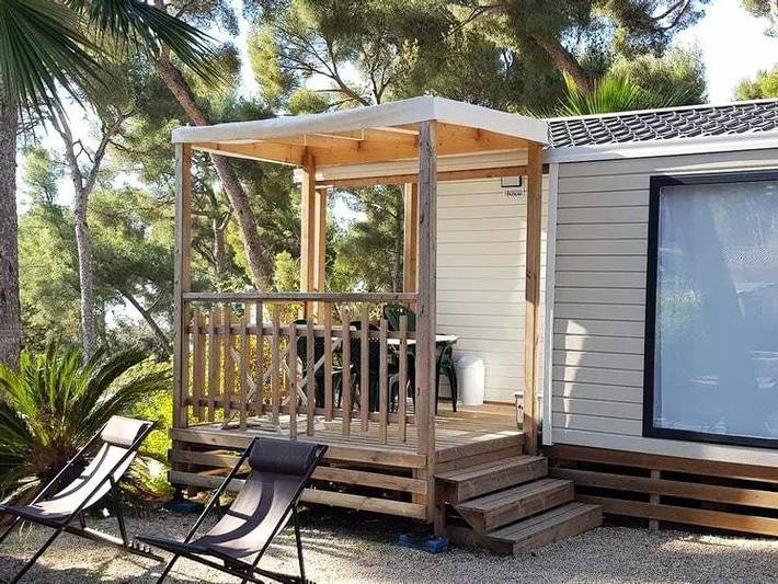 Mobil home pour 4 personnes, avec bassin pour enfant à Ceyreste - 2