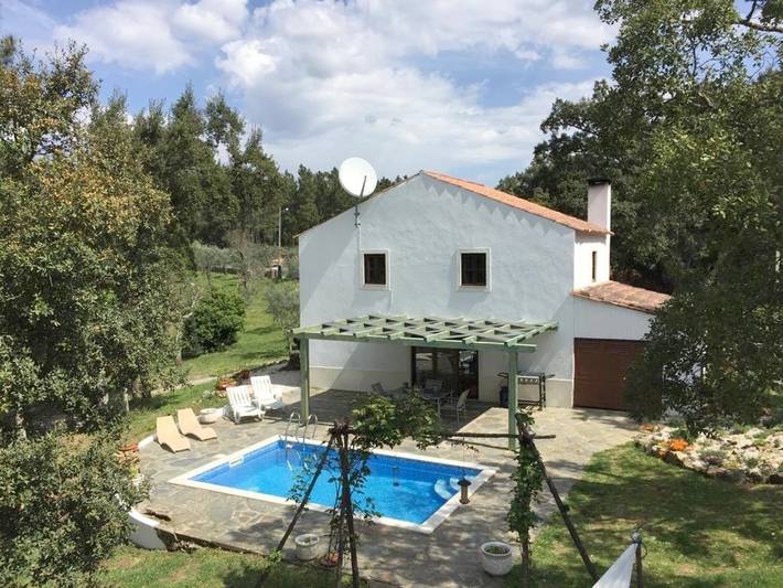 Casa de férias para 6 pessoas, com jardim e piscina e ainda vista em Sertã