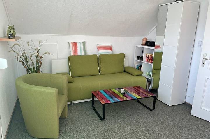 Ferienwohnung für 3 Personen, mit Garten