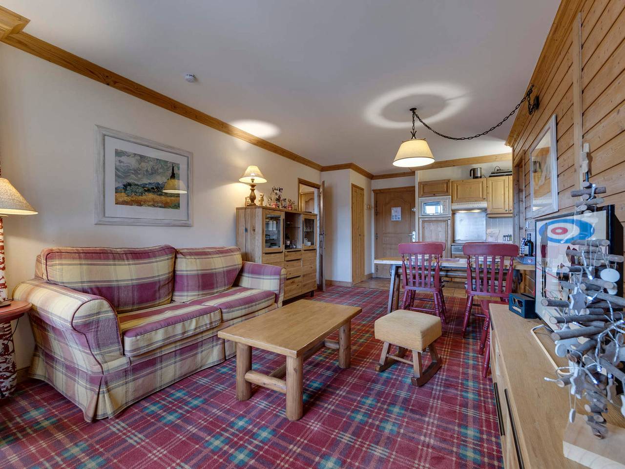 Geheel appartement, Ski-in/out apartment, 2 bedrooms, Arc 1950 center in Arc 1950, Bourg-Saint-Maurice