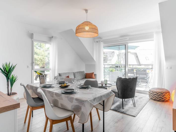 Ferienwohnung für 4 Personen, mit Balkon in Carnac - 2