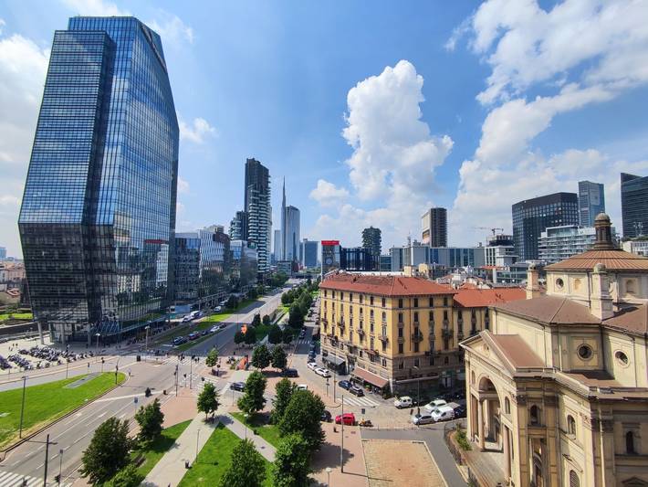 Ferielejlighed for 6 personer, med Balkon i Milano