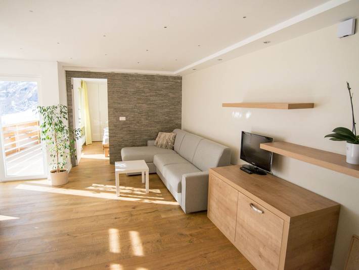 Ferienwohnung für 4 Personen, mit Balkon in Leukerbad