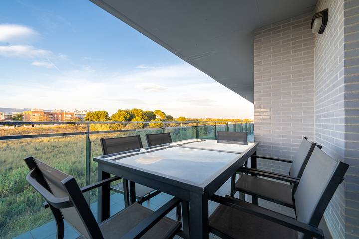 Ferienwohnung für 7 Personen, mit Balkon und Garten in Cambrils - 3