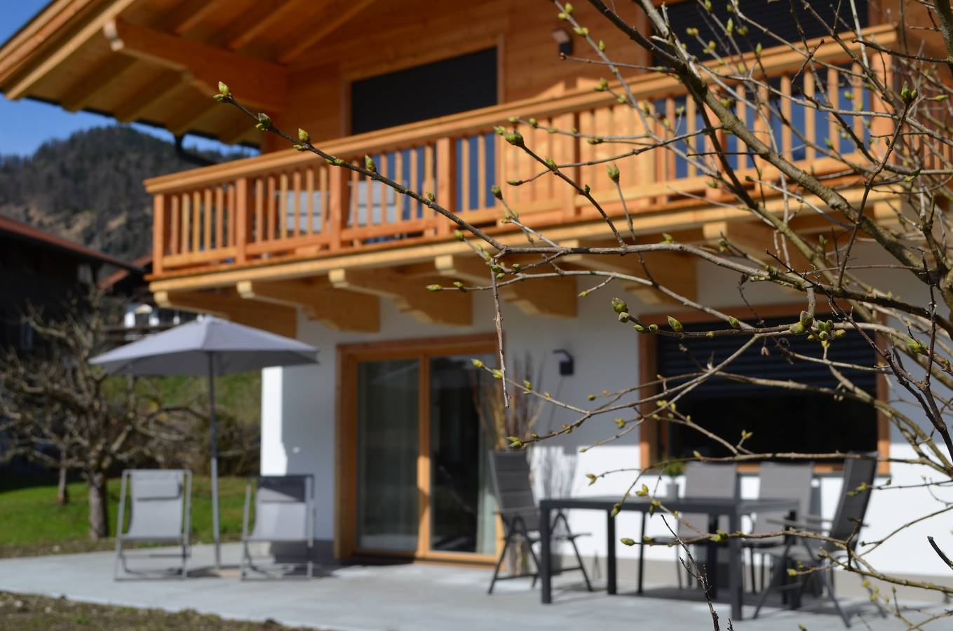 Ganze Ferienwohnung, Chalet Groissenbach - Chalet 125qm für max. 6 Personen, 3 sep. Schlafzimmer in Reit im Winkl, Bayerische Alpen