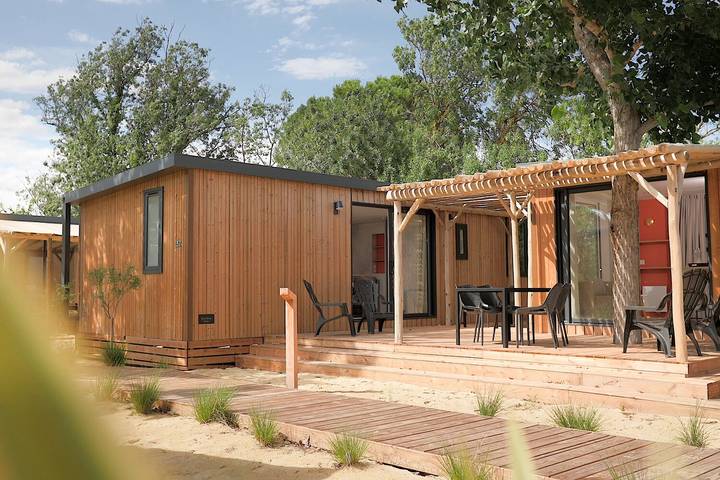 Chalet pour 7 personnes, avec balcon/terrasse et terrasse