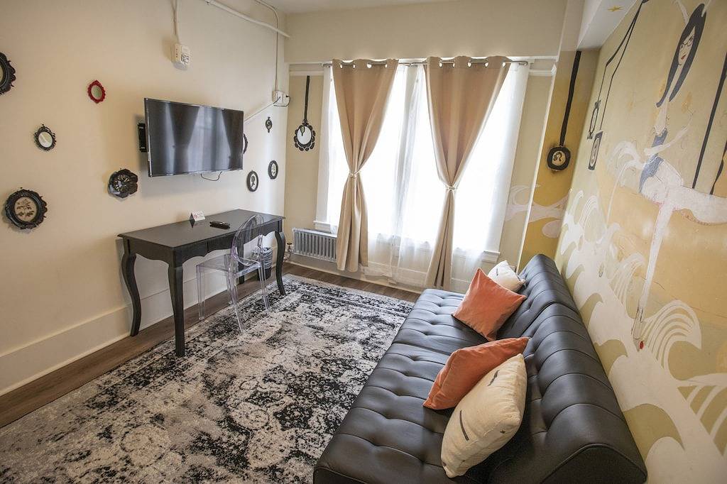 Ada Accessible-Familienzimmer-barrierefreies Badezimmer in San Francisco, Nordkalifornien