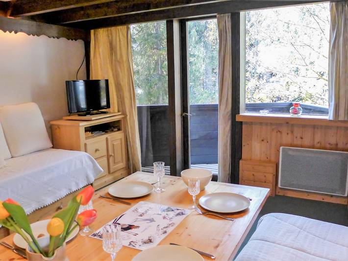 Ferienwohnung für 4 Personen, mit Balkon und Garten in Chamonix - 3