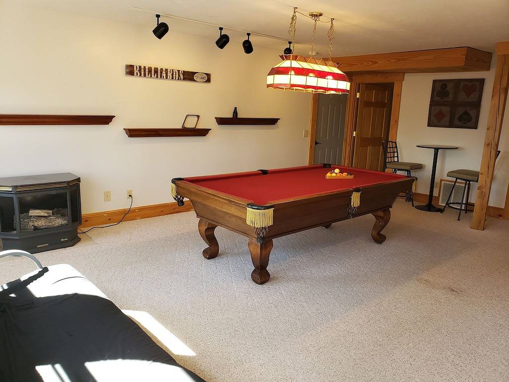 Moutain Top Log home mit Blick auf die Piste in Massanutten, Blue Ridge Mountains