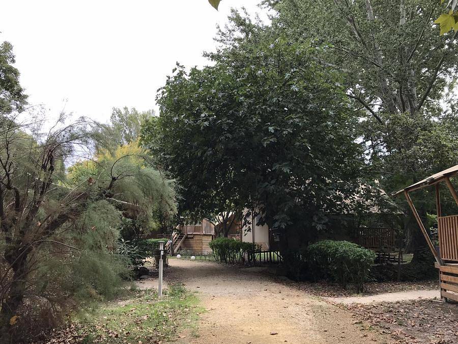 Camping Suze Luxe Nature - Lodge 6 personnes - Lodge Jasmin 34m² - 3 chambres - cuisine - salle d'eau in Suze-la-Rousse, Région de nyons