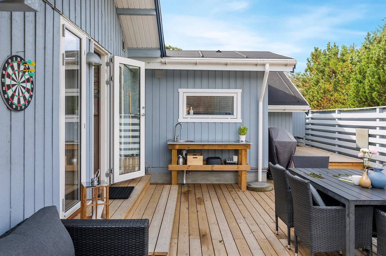 Home in Nexø with house sea view in Balka, Bornholm