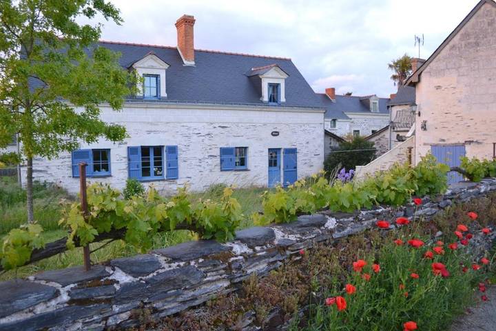 Gîte pour 6 personnes, avec jardin et vue à La Daguenière
