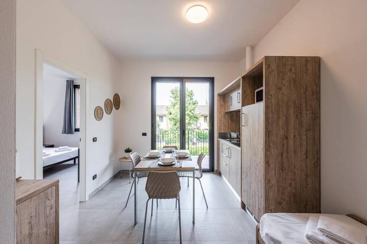 Gîte pour 4 personnes, avec balcon, animaux acceptés à Sassuolo