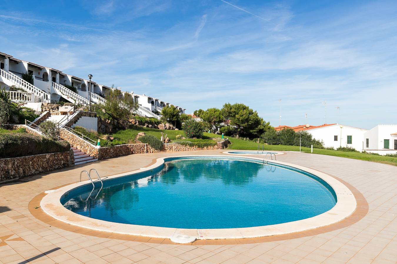 Appartement entier, Appartement de vacances "Apartamento en Arenal Castell" avec Wi-Fi, A/C, Piscine, Terrasse et Jardin in Arenal d'en Castell, Es Mercadal