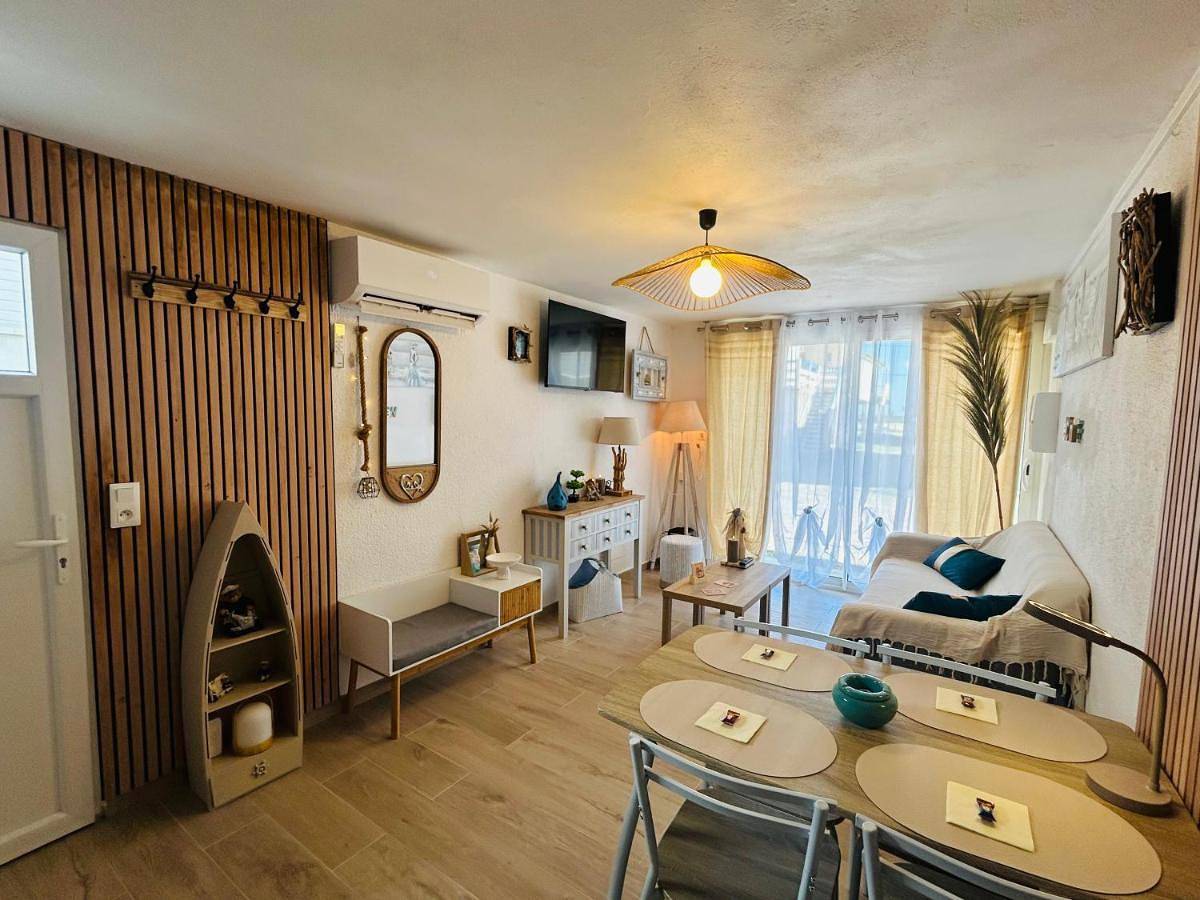 Geheel appartement, Bas de Chalet Santa Giulia in Plage des Chalets, Gruissan