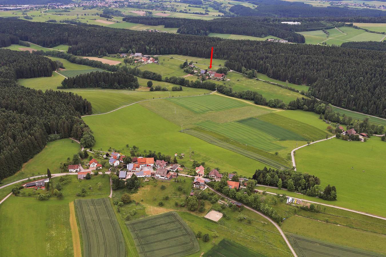 Ganze Ferienwohnung, Ferienwohnung Romanshof - Ferienwohnung mit 74qm, Infrarot-Wärmekabine, 2 Schlafzimmer, max. 3 Personen in Loßburg, Mittlerer Schwarzwald