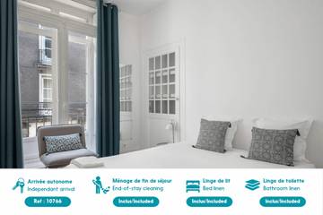 Appartement De Vacances pour 5 Personnes dans Nantes, Vallée de la Loire, Photo 3