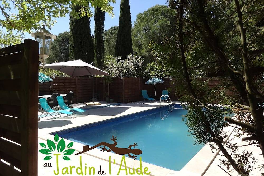 Chambre indépendante piscine, Parc, Cuisine, Barbecue... in Brézilhac, Lauragais