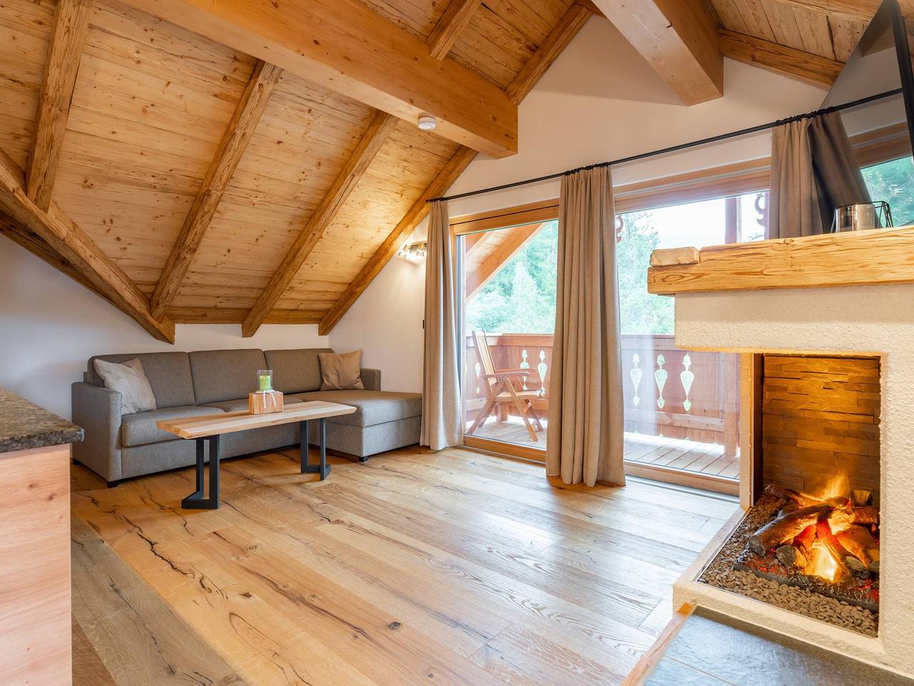 Geheel appartement, Eersteklas penthouse met sauna in Pichl (Mariapfarr), Mariapfarr
