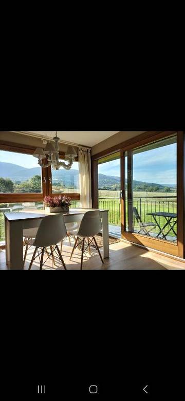 Gîte pour 2 personnes, avec balcon et vue à Sainte-Léocadie