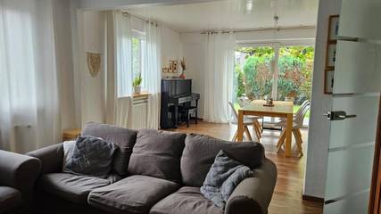 Ferienwohnung für 7 Personen, mit Ausblick und Seeblick sowie Garten im Münsterland