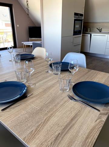 Gîte pour 6 personnes, avec terrasse à Dorlisheim