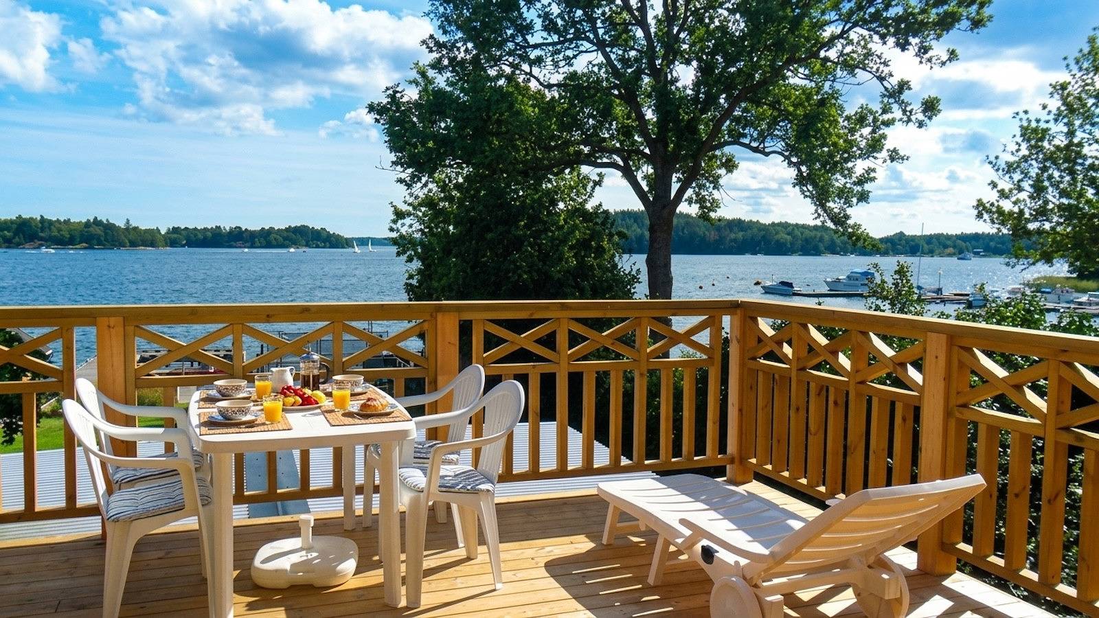 Appartamento intero, Ferienwohnung in Traumlage am Wasser auf Vaxholm in Vaxholm, Arcipelago di Stoccolma
