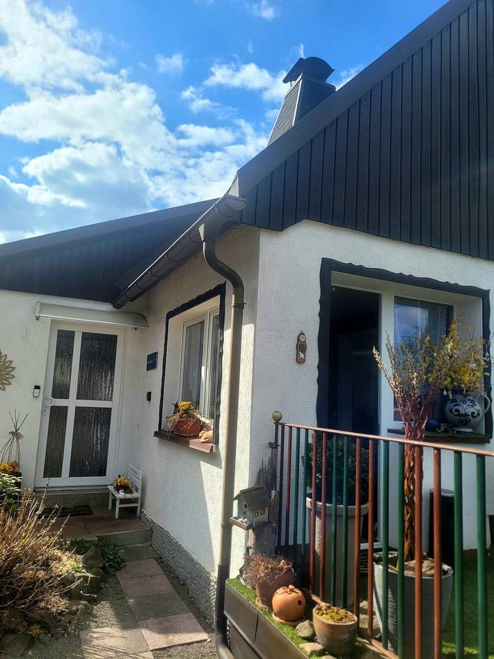 Ferienhaus für 4 Personen, mit Terrasse und Ausblick