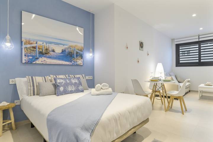 Estúdio confortável "Tarifa Dreams" com excelente localização – Ideal para casais in Playa de Los Lances, Tarifa (Espanha)