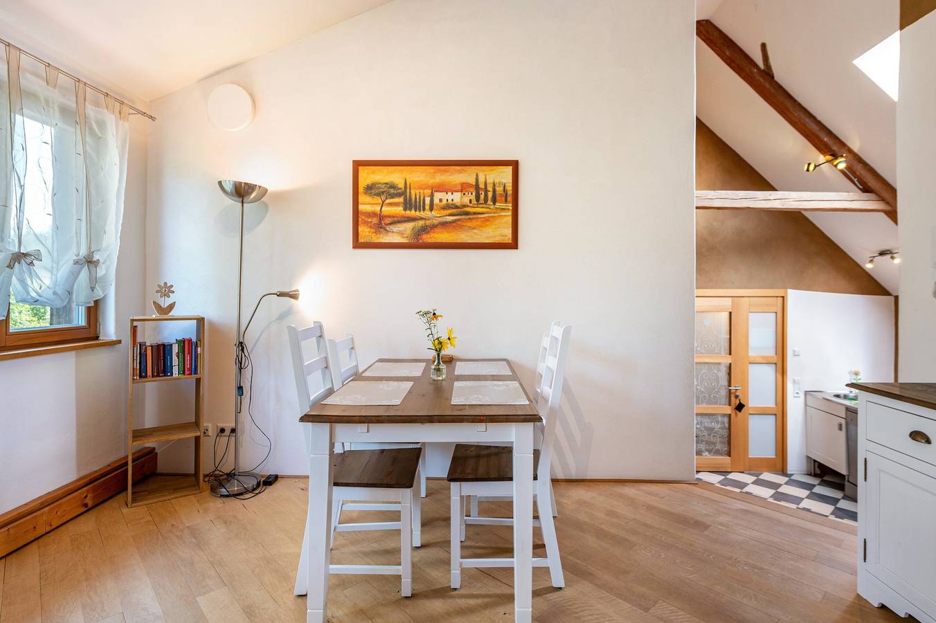 Ganze Wohnung, Ferienwohnung Wegwarte mit Bergblick, Gemeinschaftsterrasse und Wlan in Weilheim, Südschwarzwald