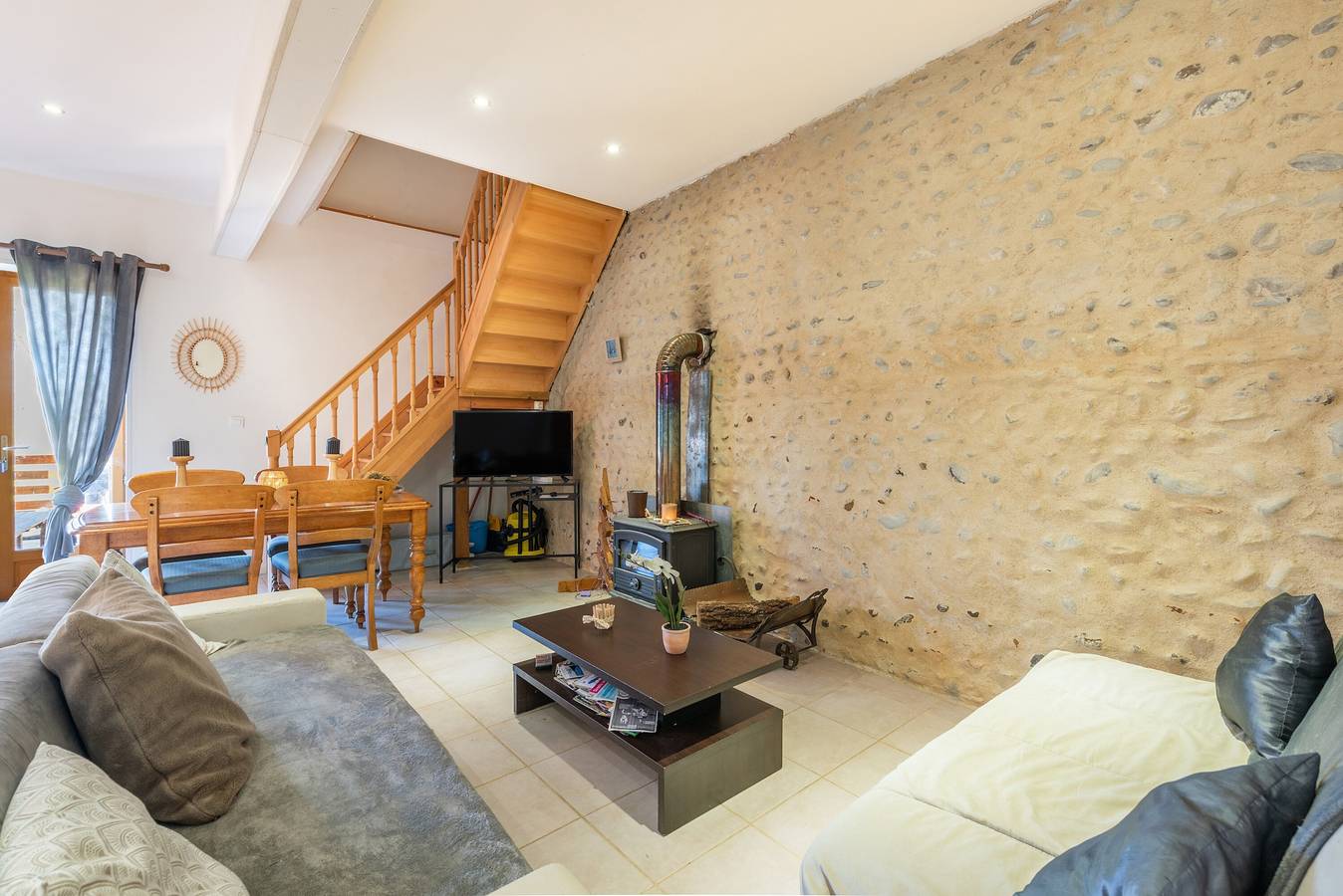 Maison de vacances « Galets » avec vue sur la montagne, Wi-Fi et climatisation in Peyraube, Hautes-Pyrénées