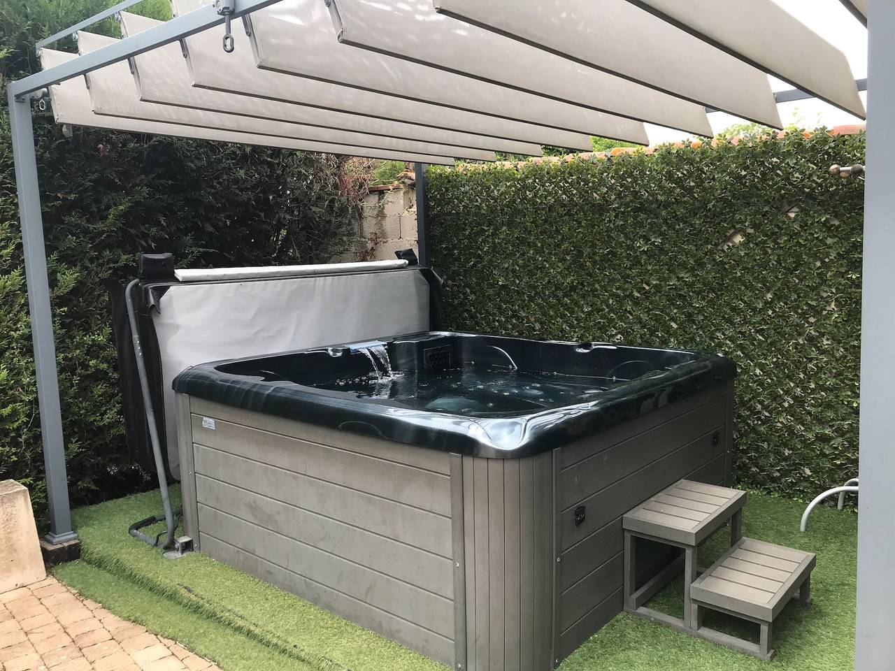 Maison 'Les Colibris 3 - Spa - 6 Personen' mit Privatterrasse, Wlan und Klimaanlage in Saint-Gervazy, Zentralmassiv