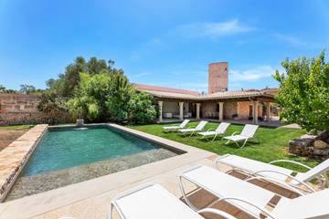Villa in Sencelles, Mallorca Inselmitte für 8 