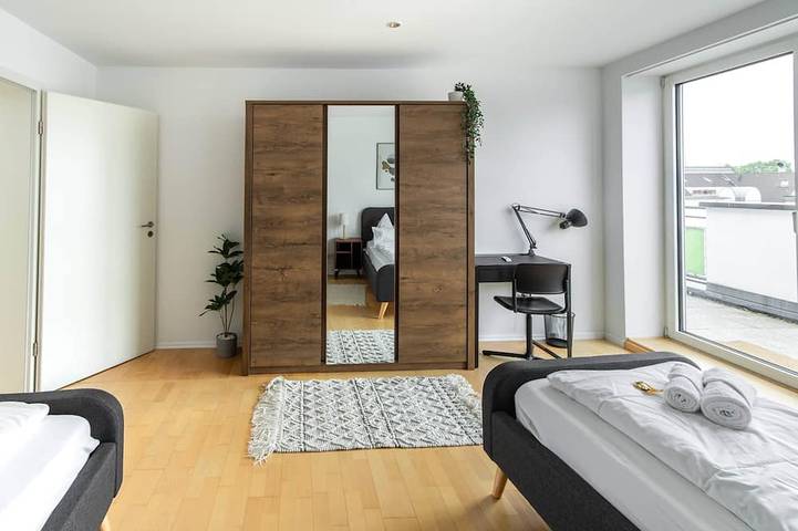 Ganze Wohnung, Penthouse Maisonette Apartment - Stadtzentrum Worms in Worms, Kurpfalz