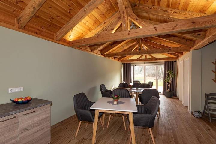 BnB für 3 Personen, mit Terrasse und Garten sowie Kinderpool und Ausblick im Spreewald