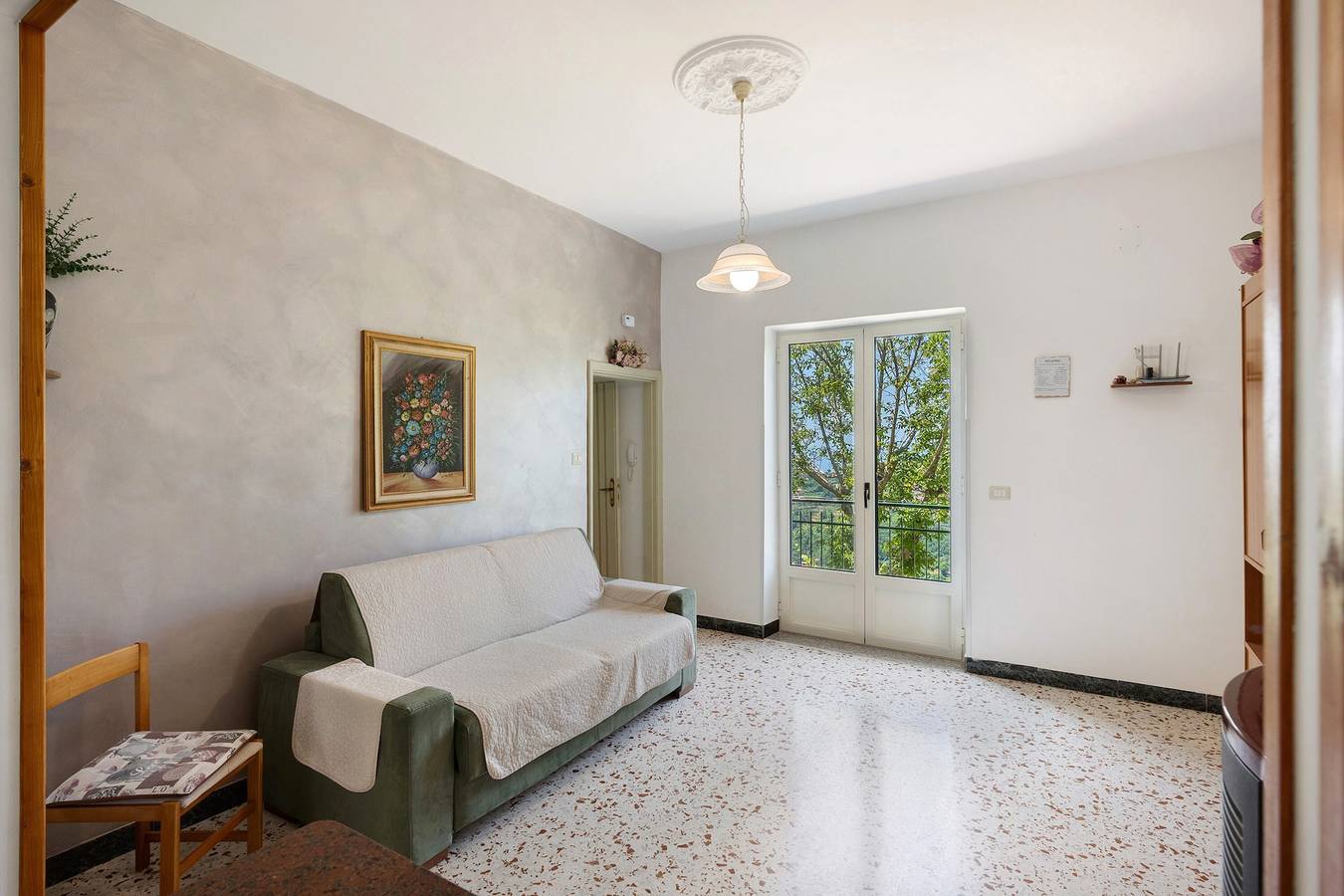 Ganze Wohnung, Ferienwohnung 'Bella Veduta Sole' mit Balkon, Meer- und Bergblick in Pianillo, Agerola