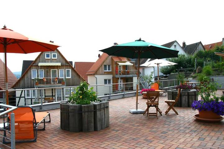 Ferienwohnung für 2 Personen, mit Whirlpool und Terrasse sowie Garten und Sauna in Diemelstadt - 3
