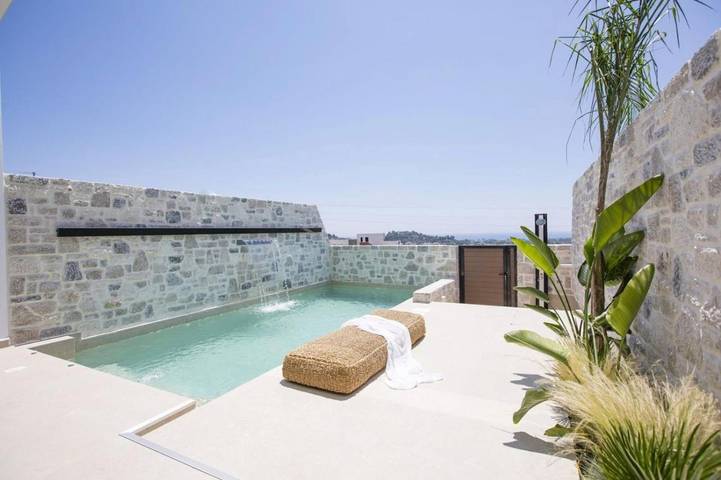 Ferienhaus für 5 Personen, mit Garten und Ausblick sowie Pool in Afantou - 2