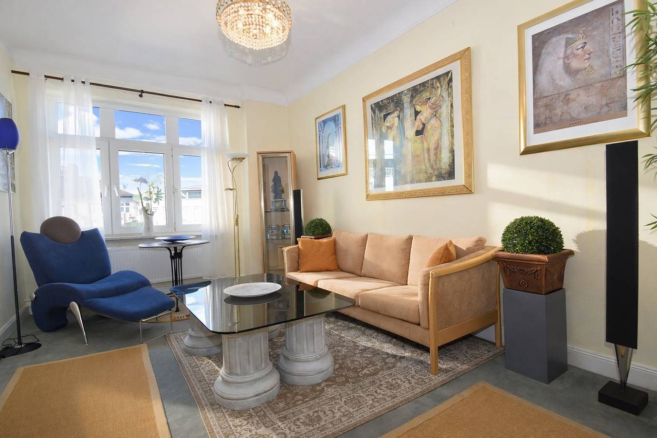 Ganze Wohnung, - Artemis - komfortable Altbauwohnung im Stadtzentrum im 4. Og in Flensburg, Flensburger Förde