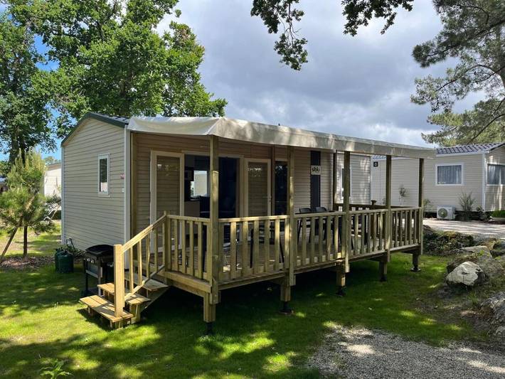 Camping pour 6 personnes, avec terrasse et piscine à Lège-Cap-Ferret - 4