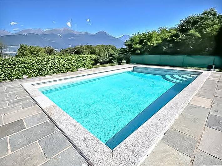 Ferienwohnung für 6 Personen, mit Garten und Ausblick sowie Pool und Seeblick, mit Haustier in Colico - 3