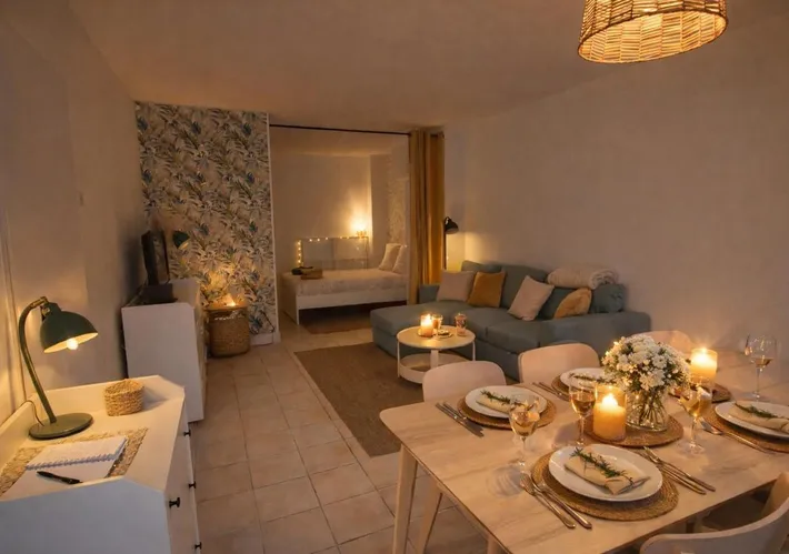 Apartamento de vacaciones para 4 personas, con jardín y terraza - 1
