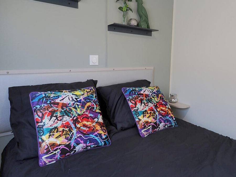 Camping Paradis - Albret - Mobilheim 4 personen - Premium 2 Schlafzimmer 4 Personen in Messanges, Dax und Umgebung