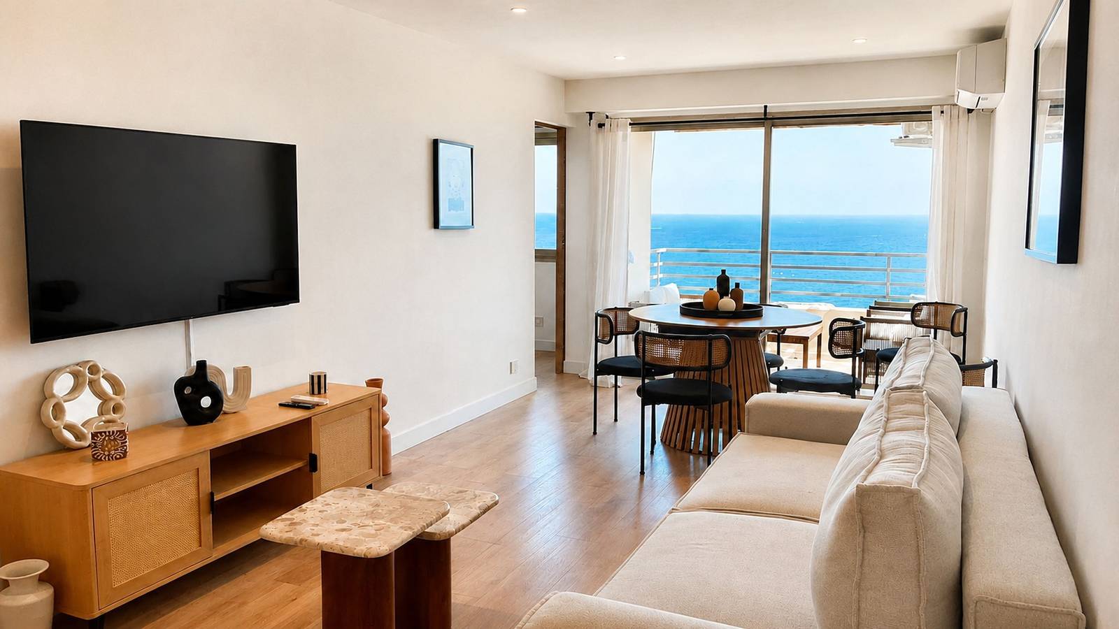Apartamento entero, 2Br Sea View • Central • 1 Min from Monaco in Beausoleil, Costa mediterránea (Francia)