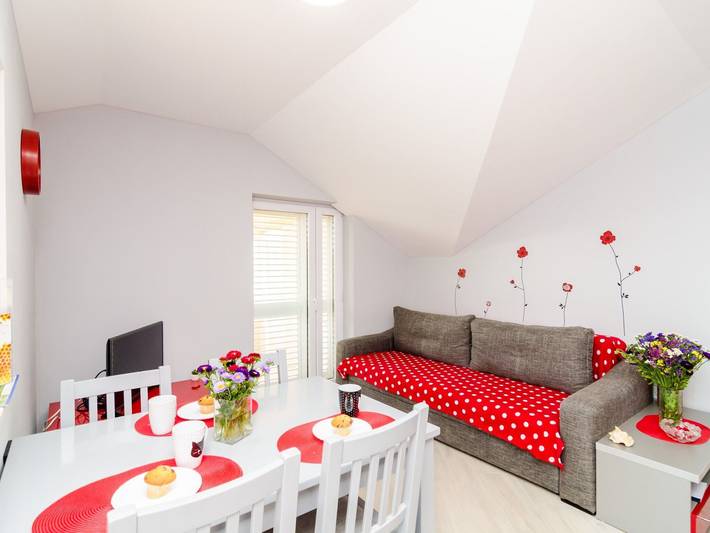 Gîte pour 4 personnes, avec Balcon à Slano - 2