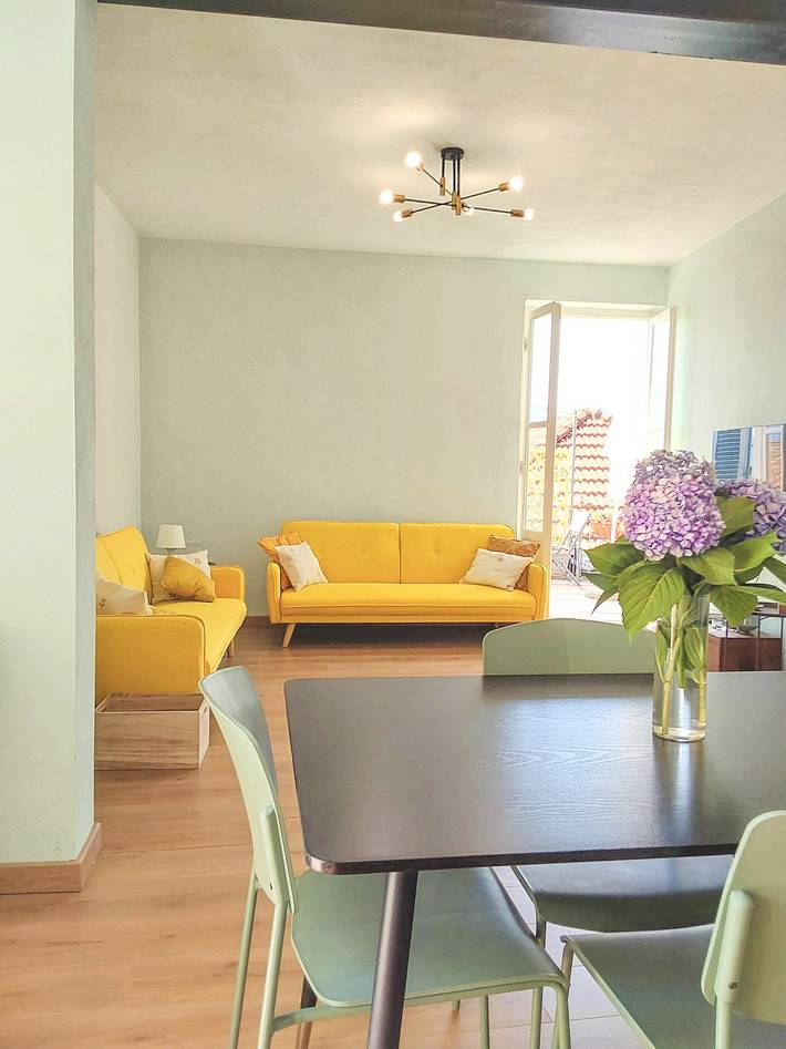 Ferienwohnung für 3 Personen, mit Seeblick und Terrasse sowie Ausblick, mit Haustier im Piemont - 4