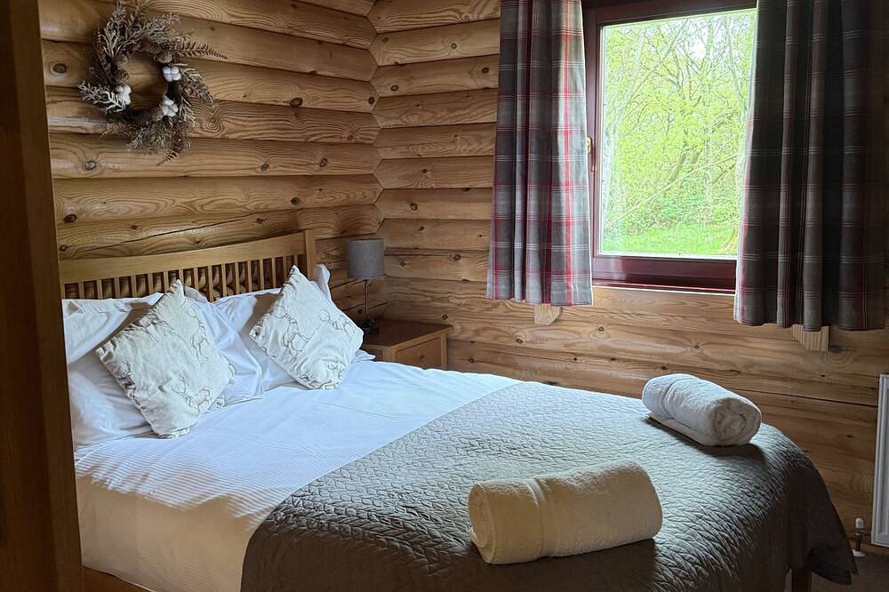 Bamburgh Log Cabin Felmoor Park in Northumberland