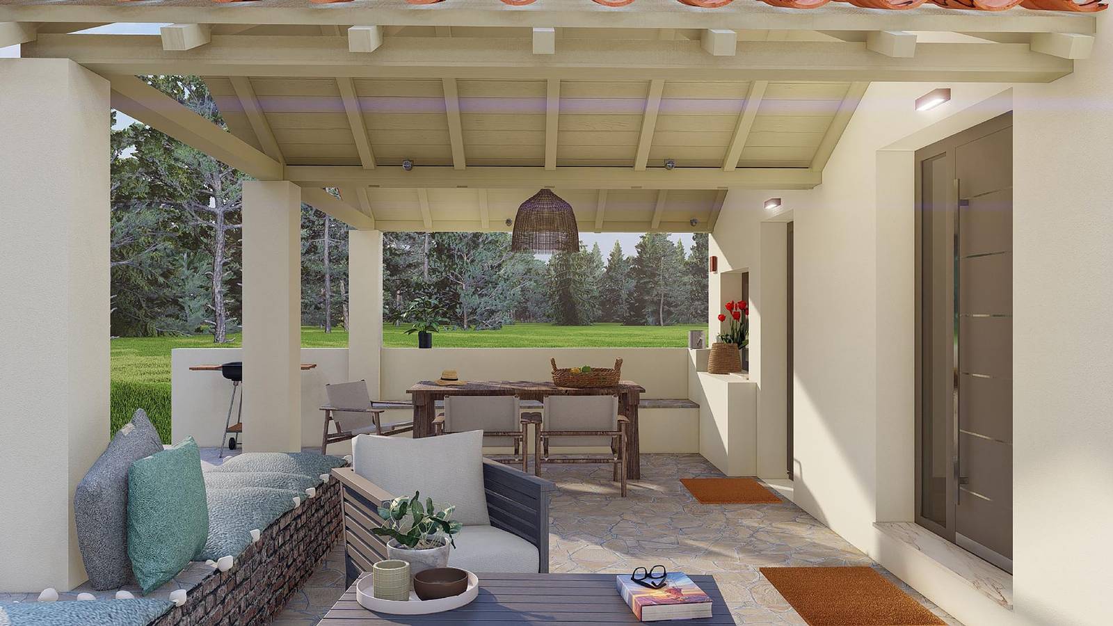 Villa Pine Trees by Kardous, Skopelos Private Pool in Sporadi